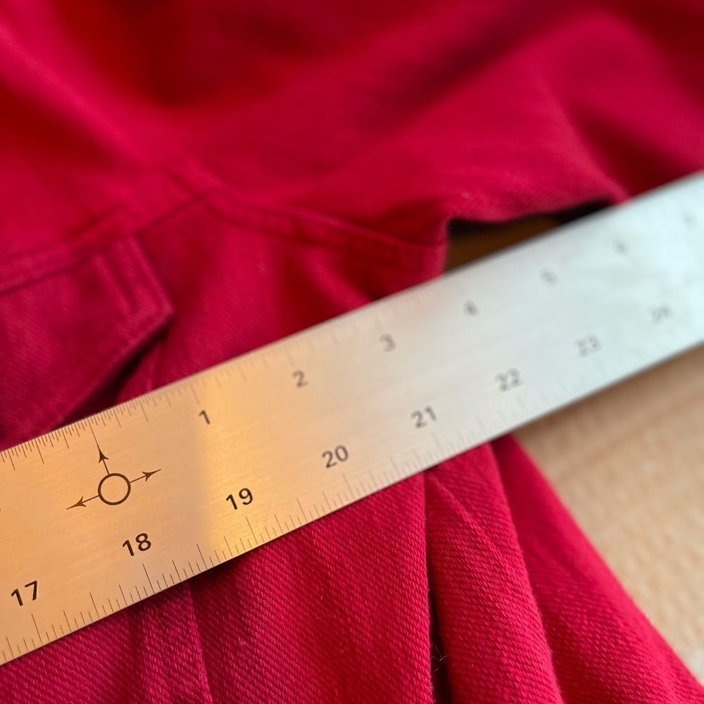 RED DENIM Jacket!  - Picture 11 of 13